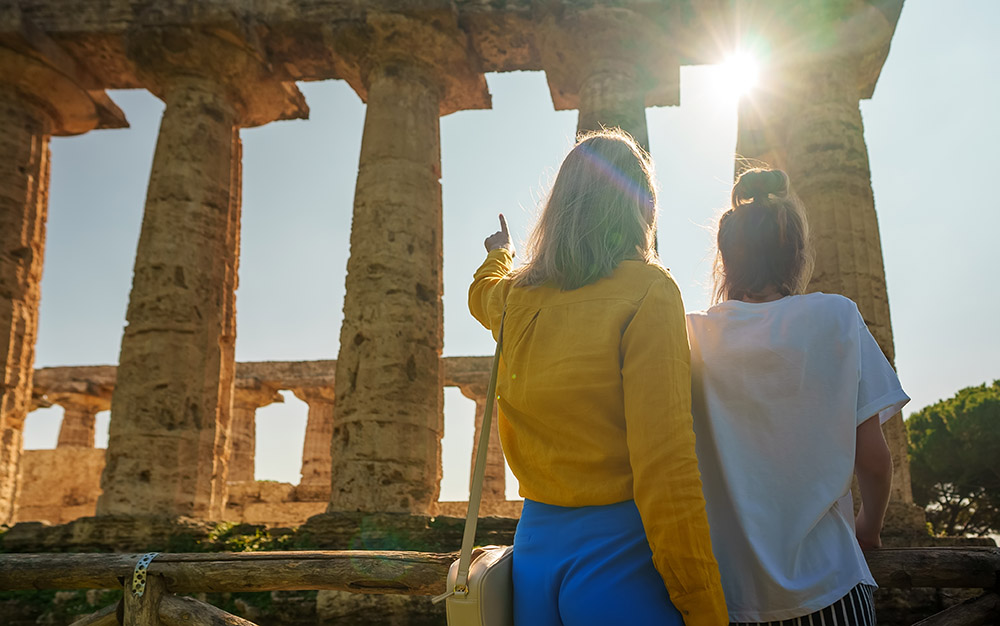 Heldagsutflukt og guidet omvisning i Paestum